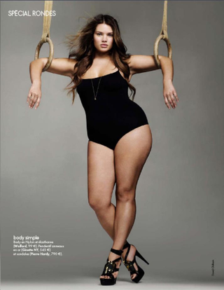 Illustration for article titled French Elle's First "Curvy" Issue Introduces Us To Tara Lynn, Capes